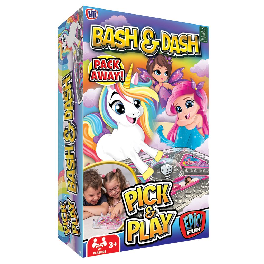 Epic Fun - Bash & Dash-Magical Pick & Play Board Game