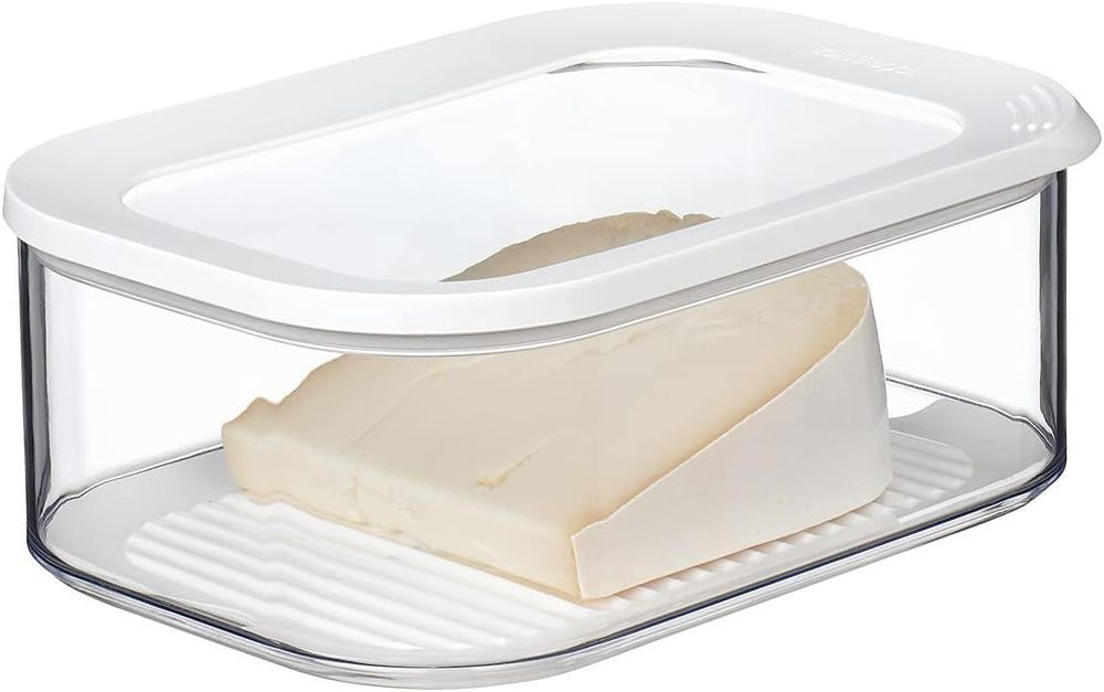 Mepal - Cheese Storage Box For Fridge Modula - 2000ml - White