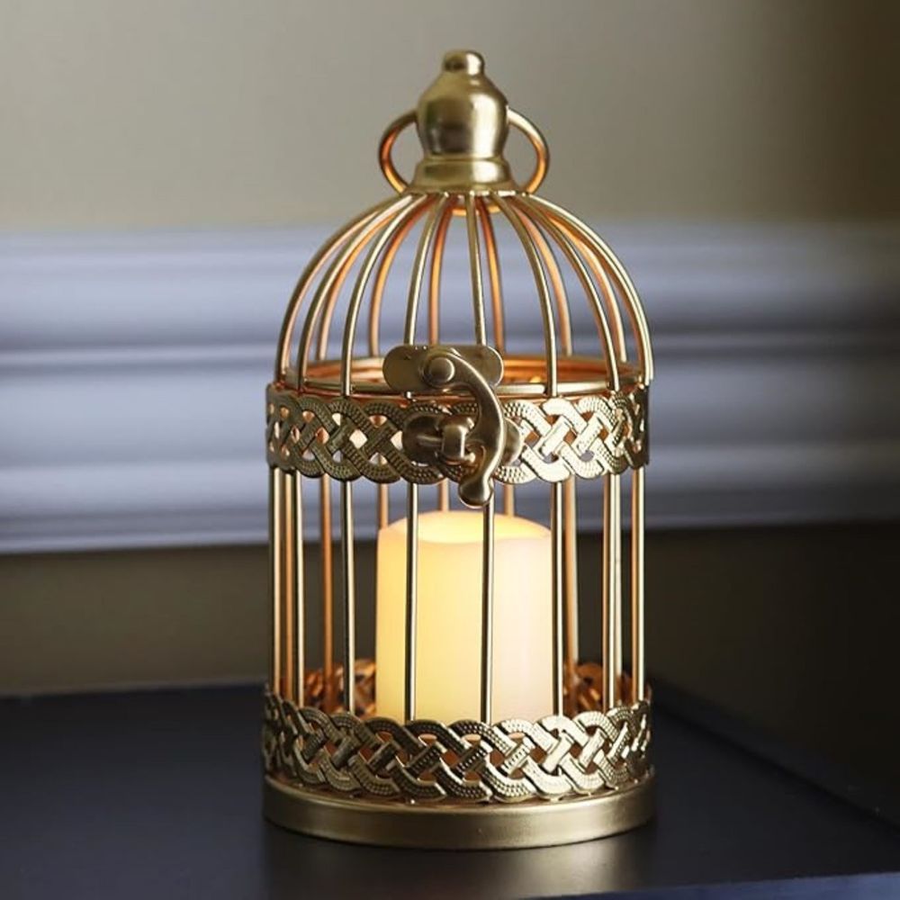 Homesmiths - Cage Tealight Holder Only - Dark Brown