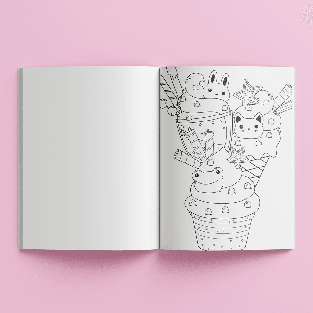 Hinkler - Kaleidoscope Coloring Scented Stickers - Sweet Treats