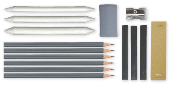 Hinkler - Art Maker Essentials 6-in-1 Drawing Kit