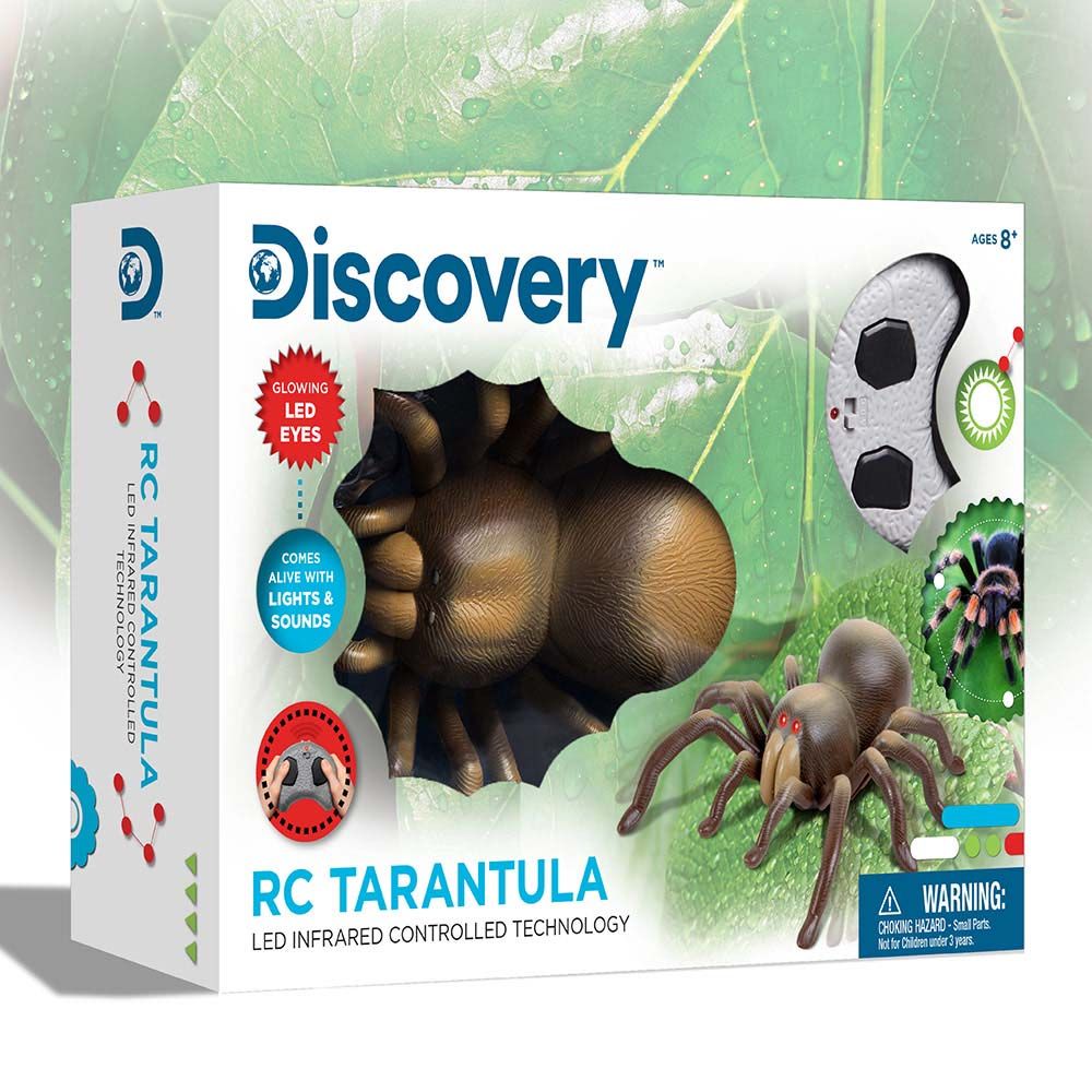 Discovery - Remote Control Tarantula Spider Toy