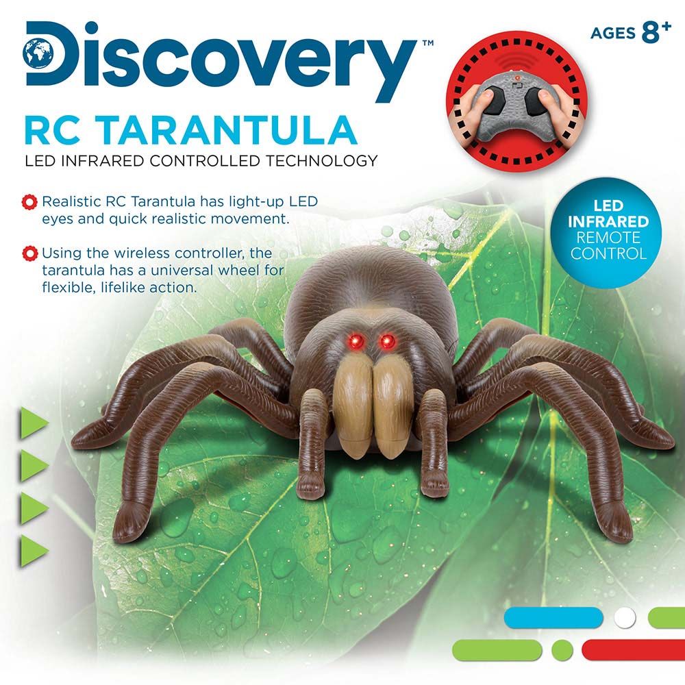 Discovery - Remote Control Tarantula Spider Toy