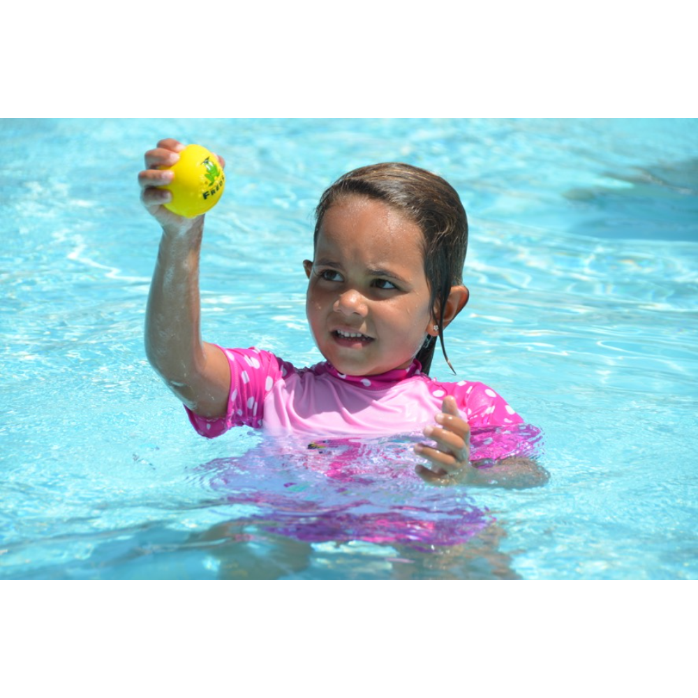 Freds Swim Academy - Smiley Soft Ball - Yellow - 6 cm