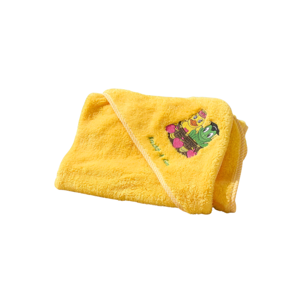 Freds Swim Academy - Freddy & Gina Hooded Towel - Yellow