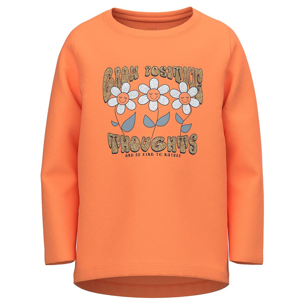 Name It - Long Sleeves T-Shirt - Nectarine