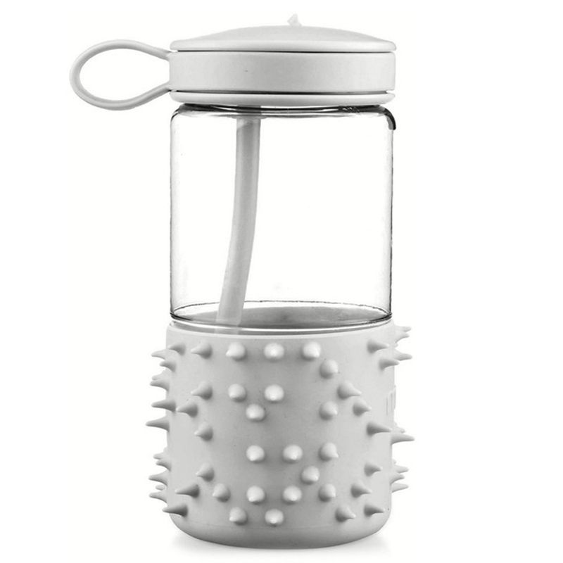 Melii - Spikey Water Bottle - 502.75ml - Grey