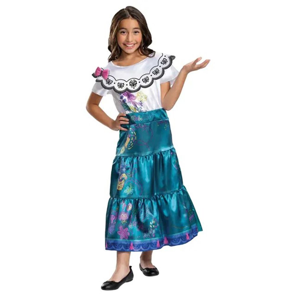 Party Centre - Disney Encanto Mirabel Deluxe Cosplay Costume For Girls