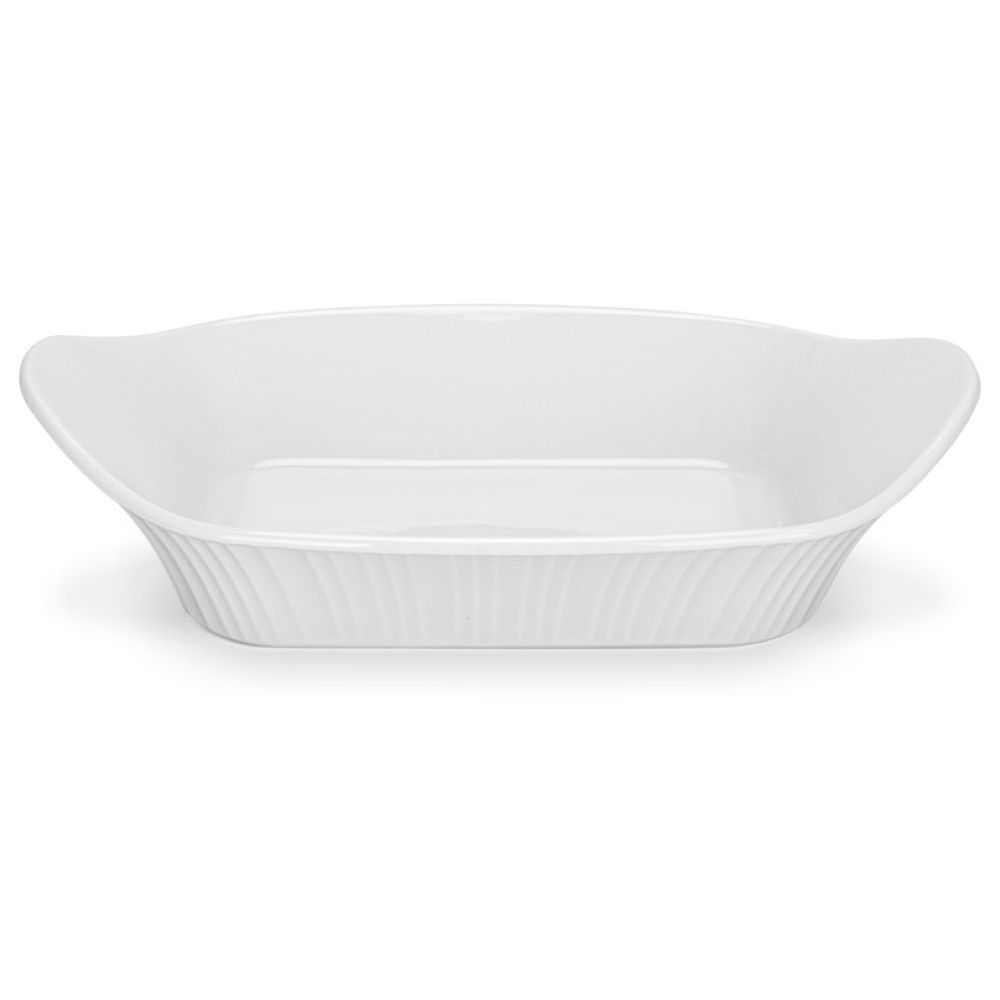 Fissman - Rectangular Baking Dish - White - 1.1 L