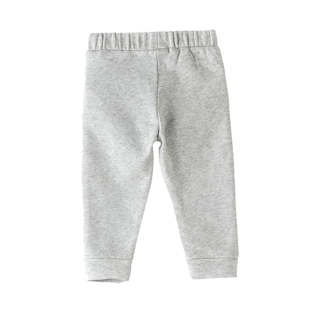 Jam - Boys' Solid Grey Elastic Waist Joggers - Light Gray