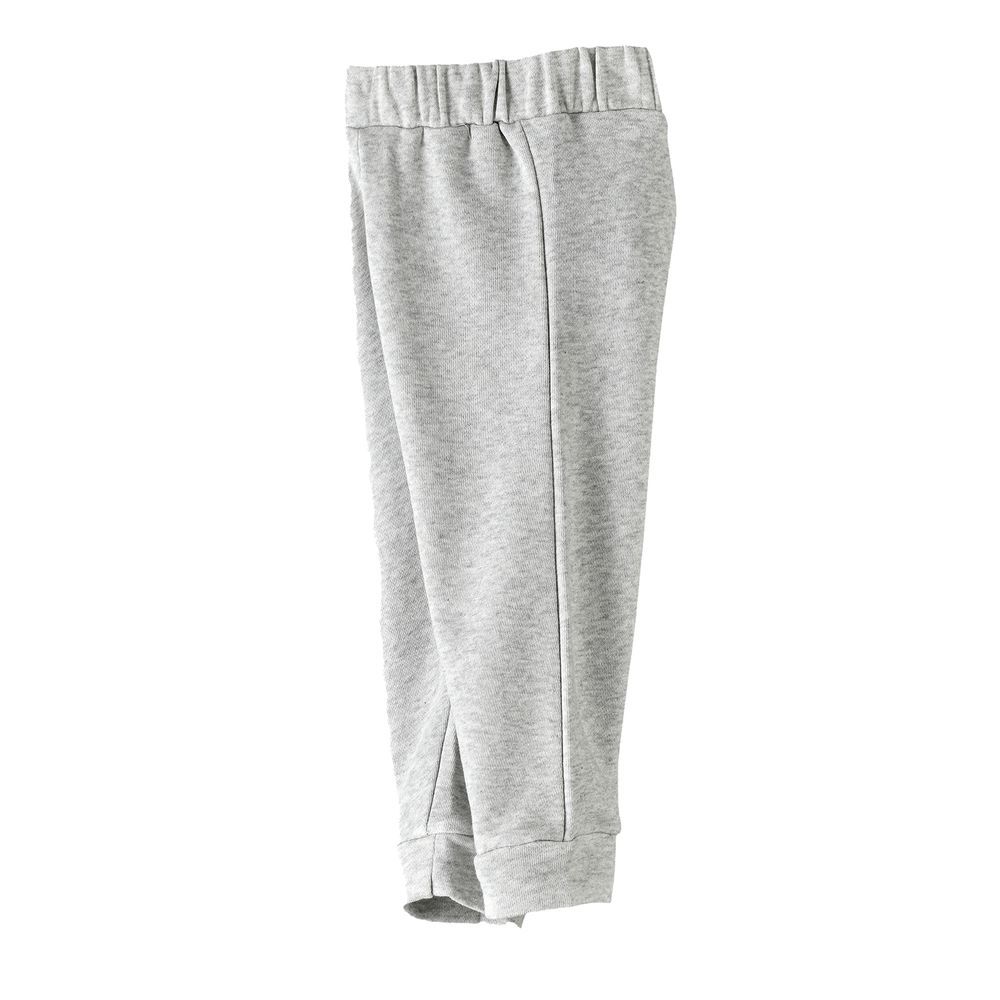 Jam - Boys' Solid Grey Elastic Waist Joggers - Light Gray