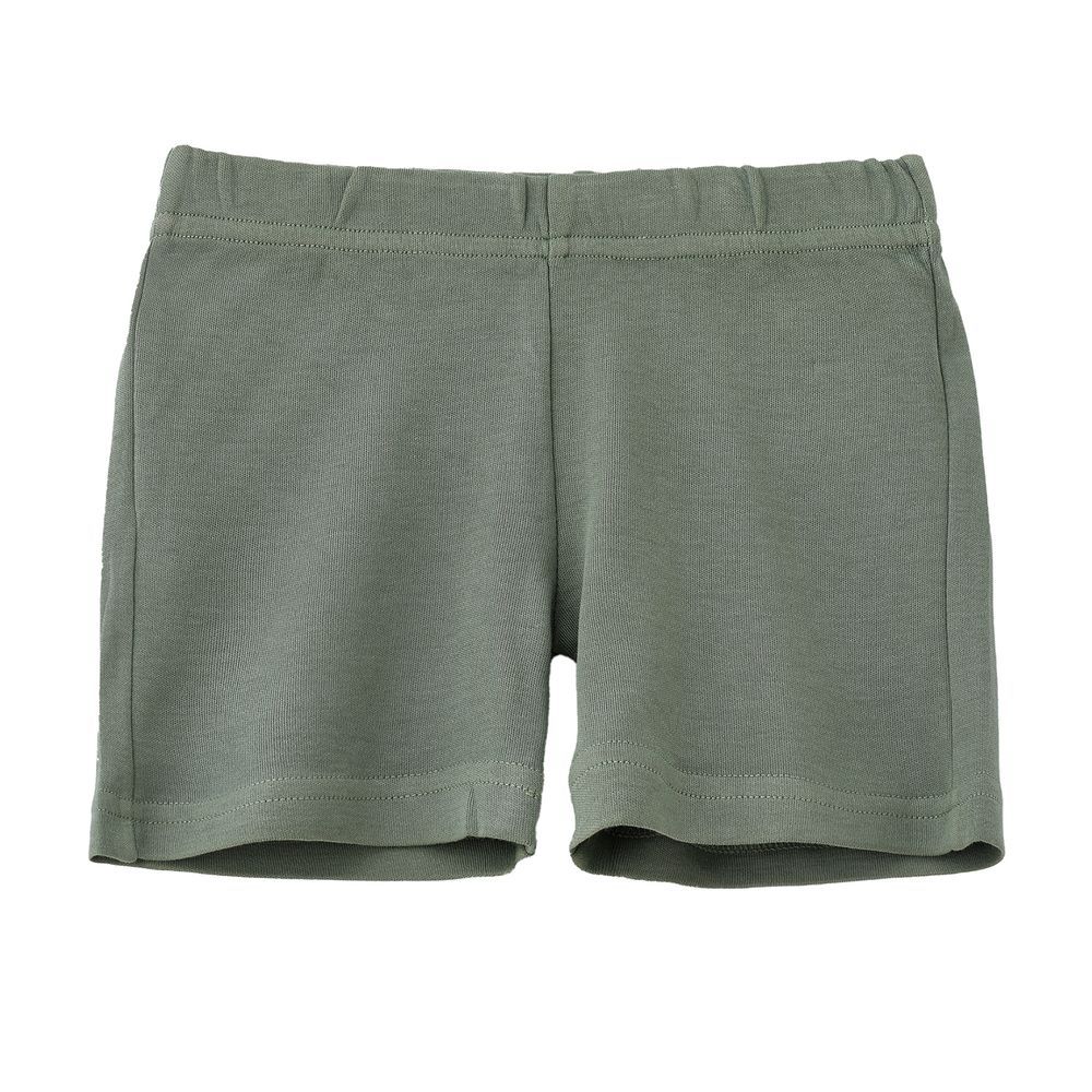 Jam - Boys Solid Green Cotton Shorts