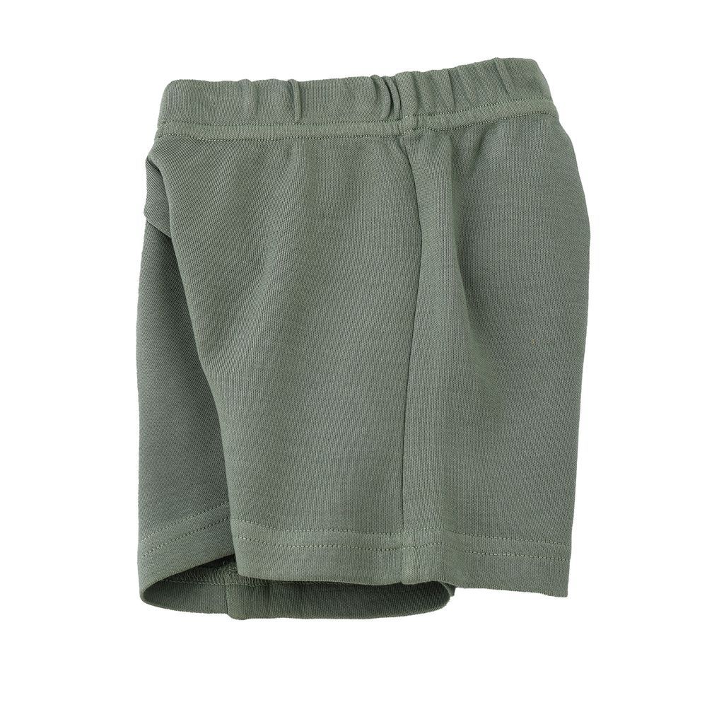 Jam - Boys Solid Green Cotton Shorts