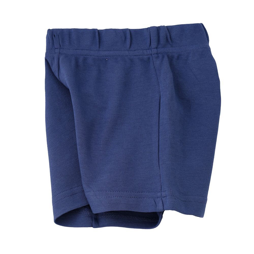 Jam - Boys Solid Navy Blue Cotton Shorts