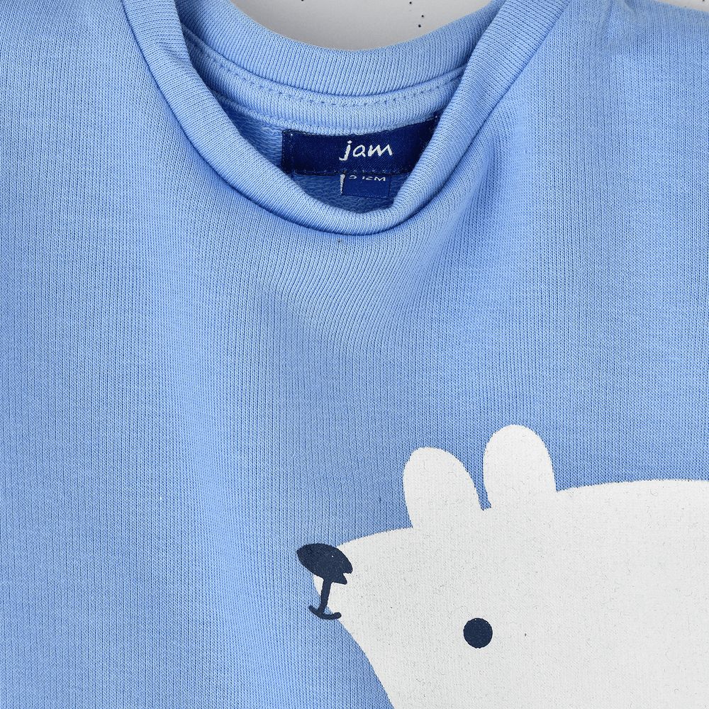 Jam - Boys' Polar Bear Print Long-Sleeve Top