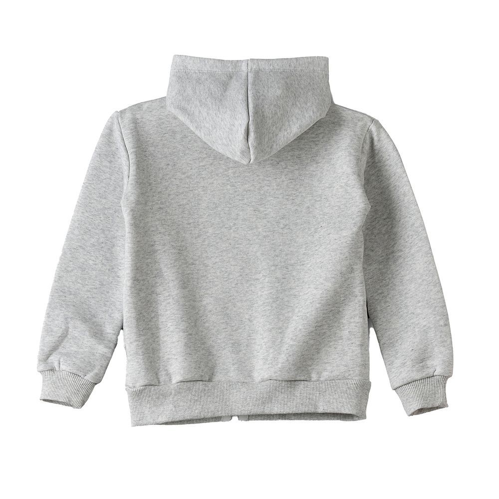 Jam - Boys' Space Printed Hoodie - Grey