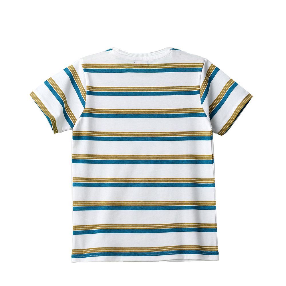 Jam - Nautical Striped Cotton Tee For Boys