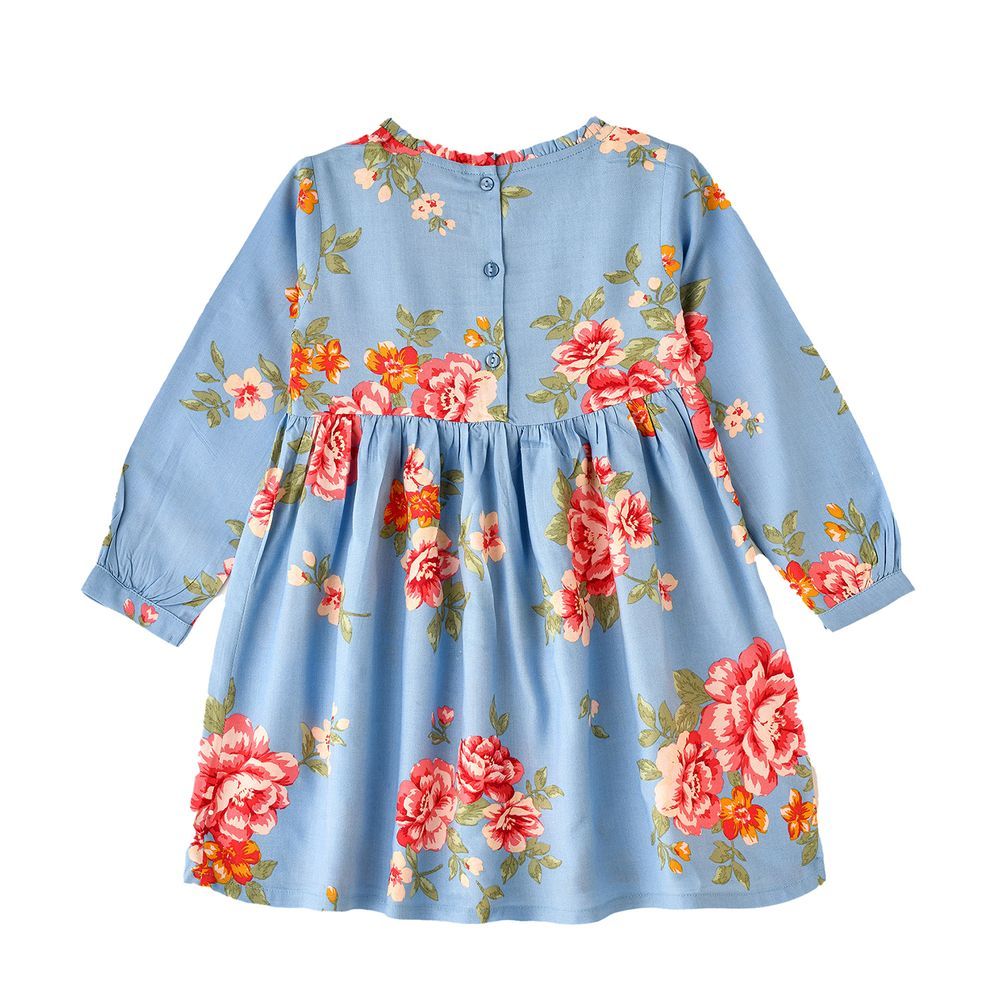 Jelliene - Girl's Floral Print Dress