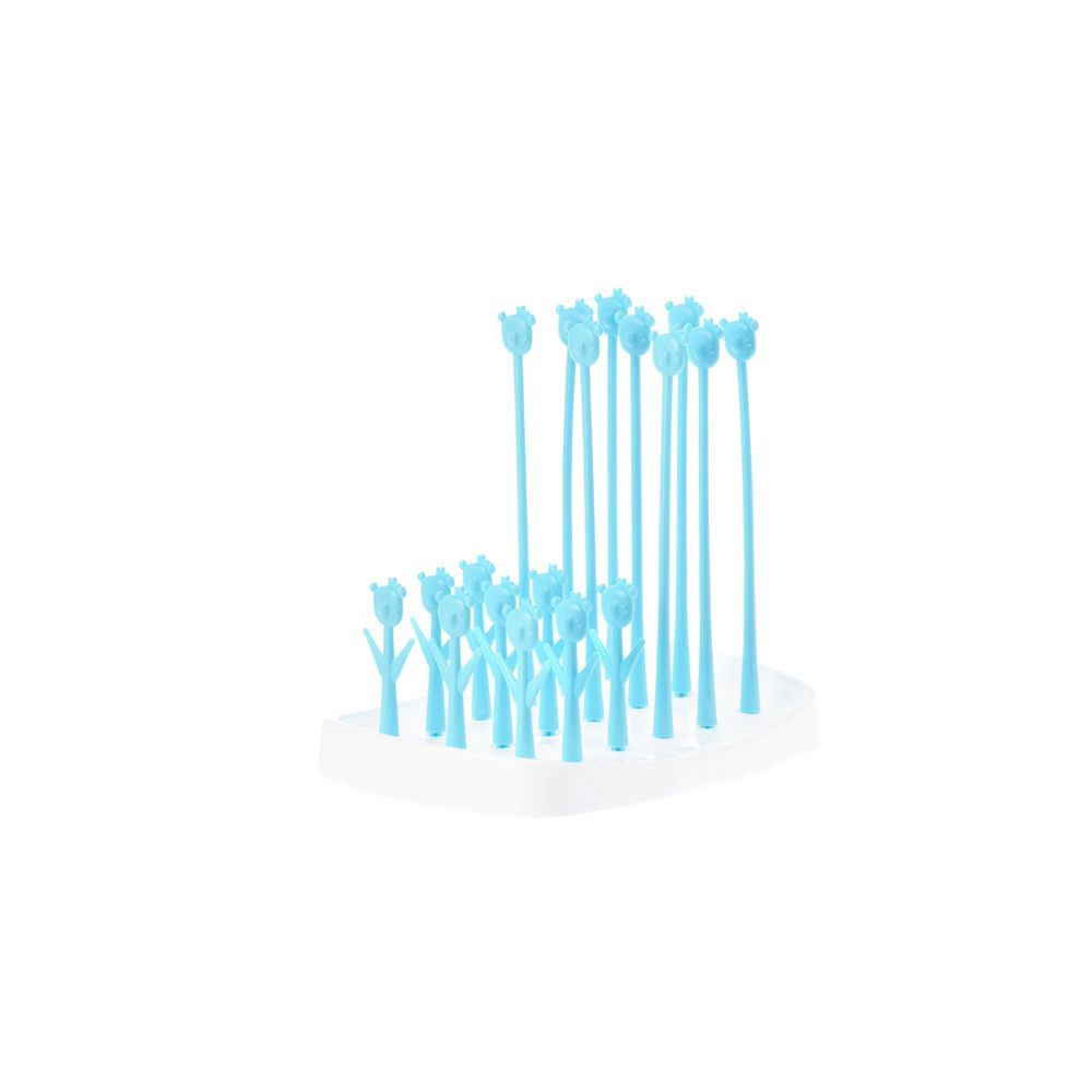 Uniq Kidz - Baby Bottle & Nipple Drying Rack With Drainage Tray