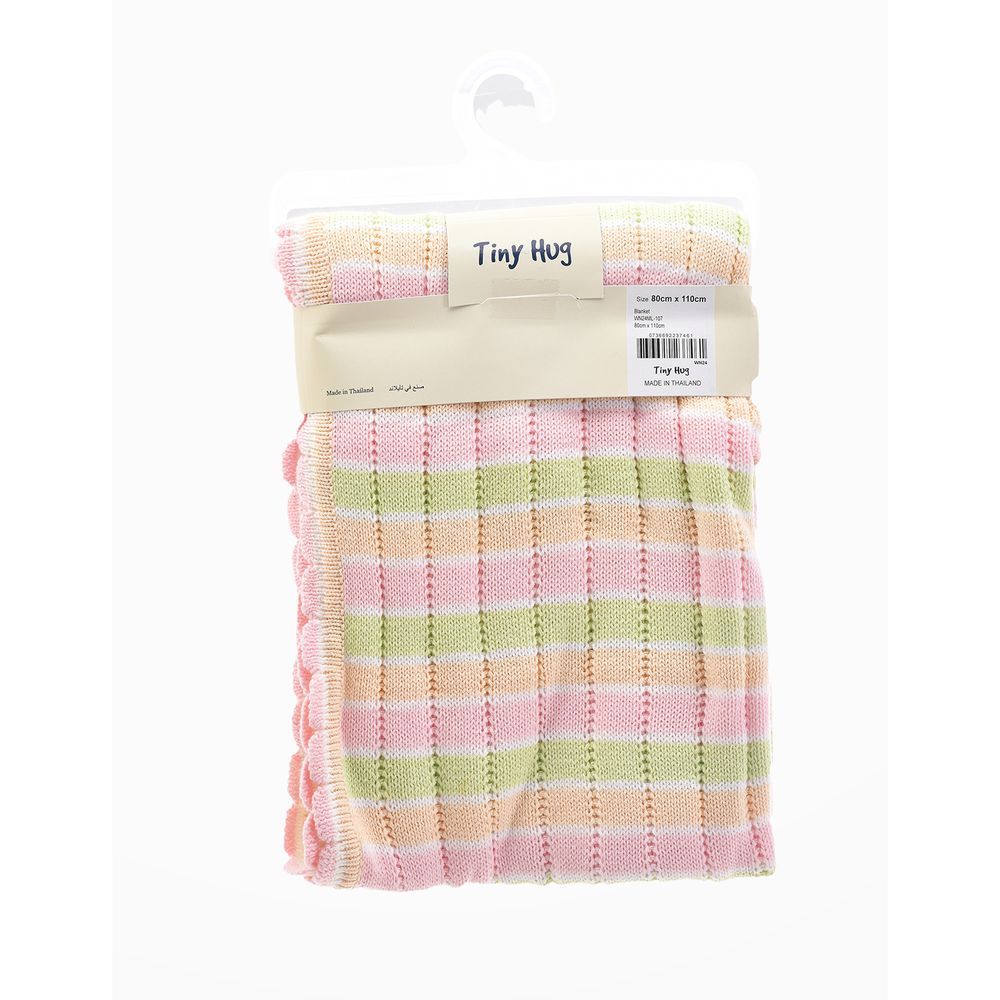 Tiny Hug - Soft And Warm Newborn Baby Blanket - Multicolour