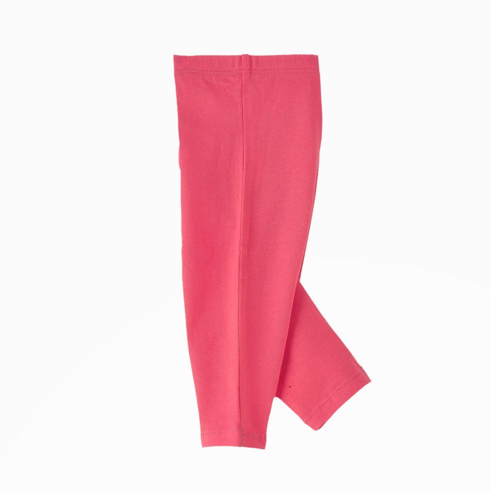 Jelliene - Baby Girls' Cotton Knit Leggings - Pink