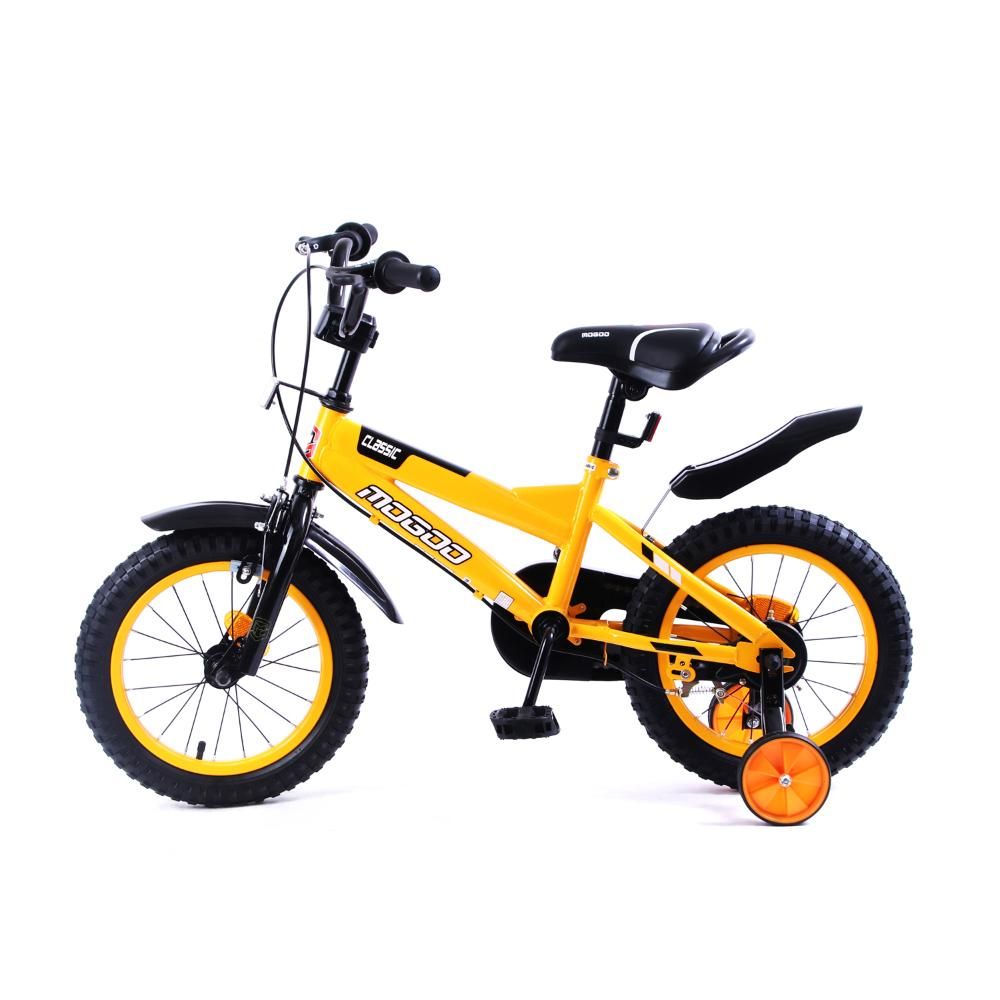 Mogoo - Classic 14 Inch Kids Bicycle - Yellow