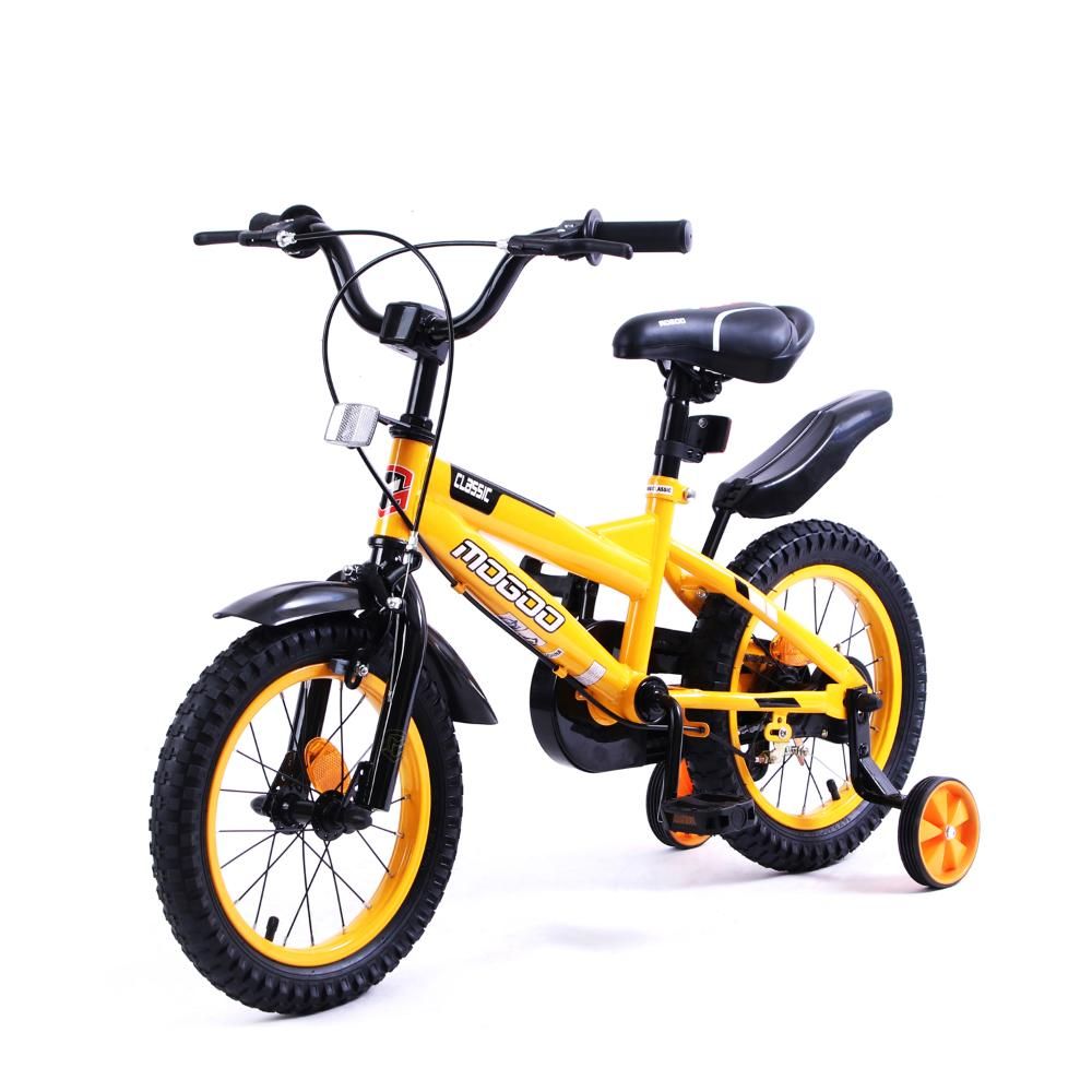 Mogoo - Classic 14 Inch Kids Bicycle - Yellow