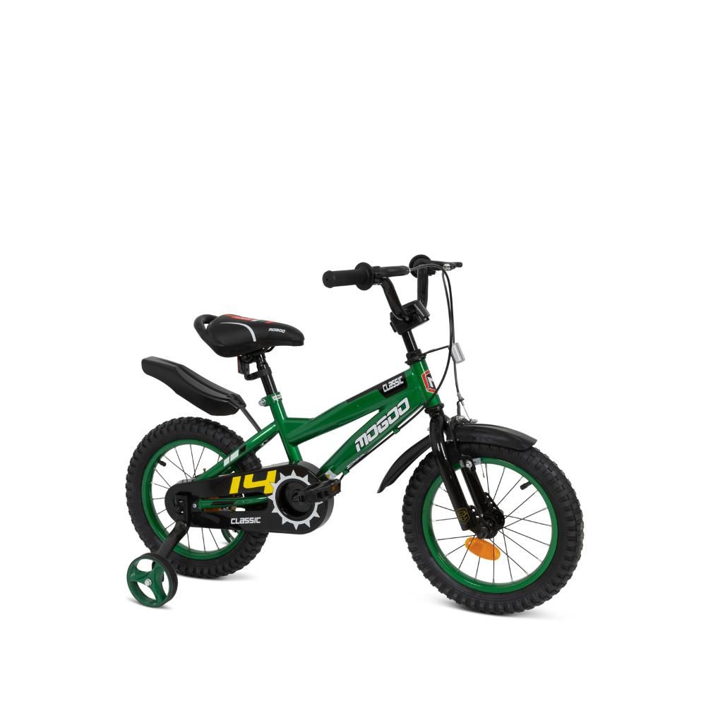 Mogoo - Classic Kids Bike - 14-inch - Green