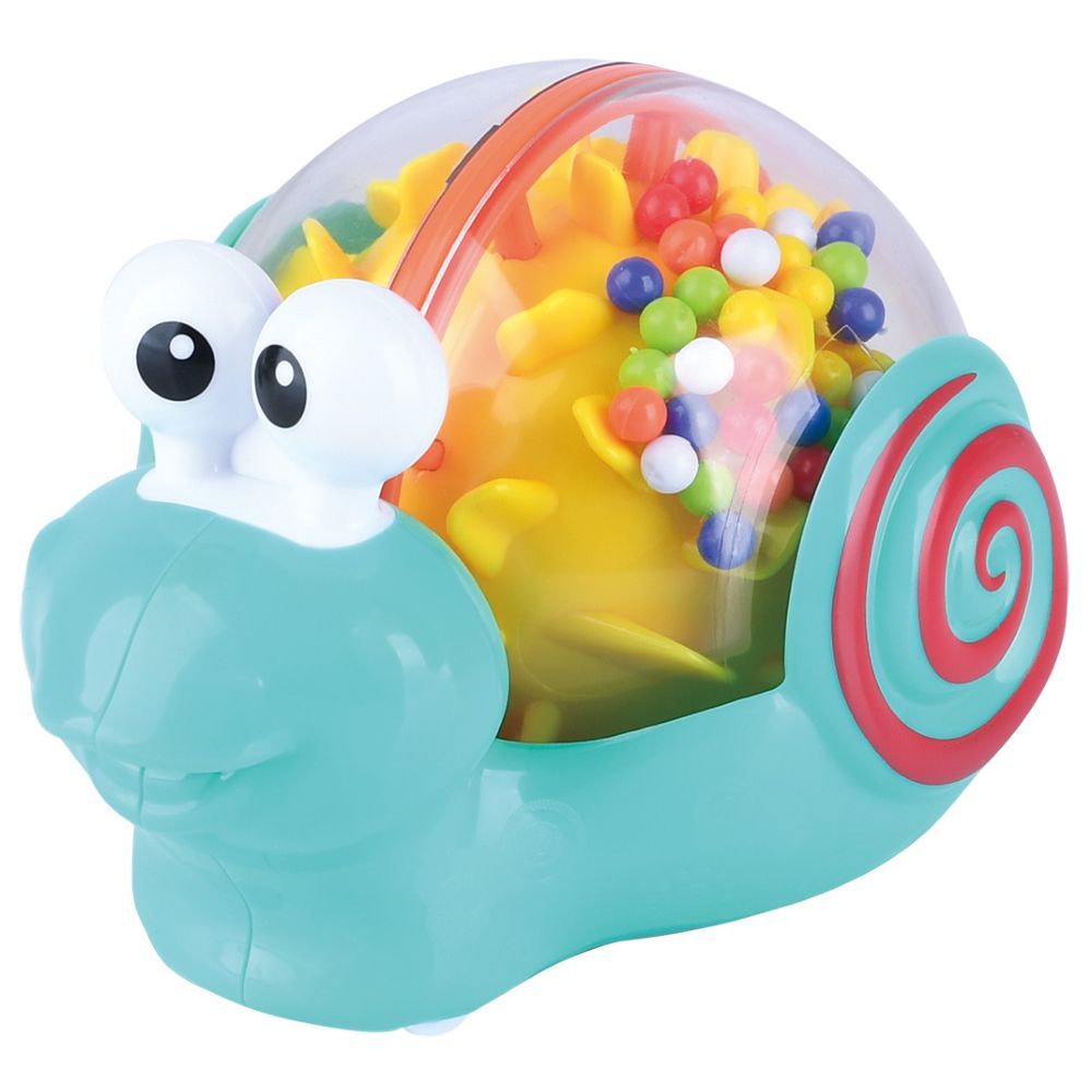 Playgo - Rattle Along Snail - 9pcs