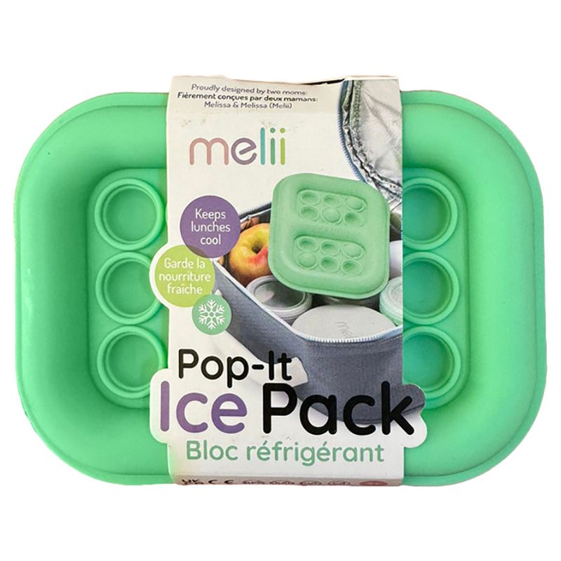 Melii - Silicone Pop-It Ice Pack - Green