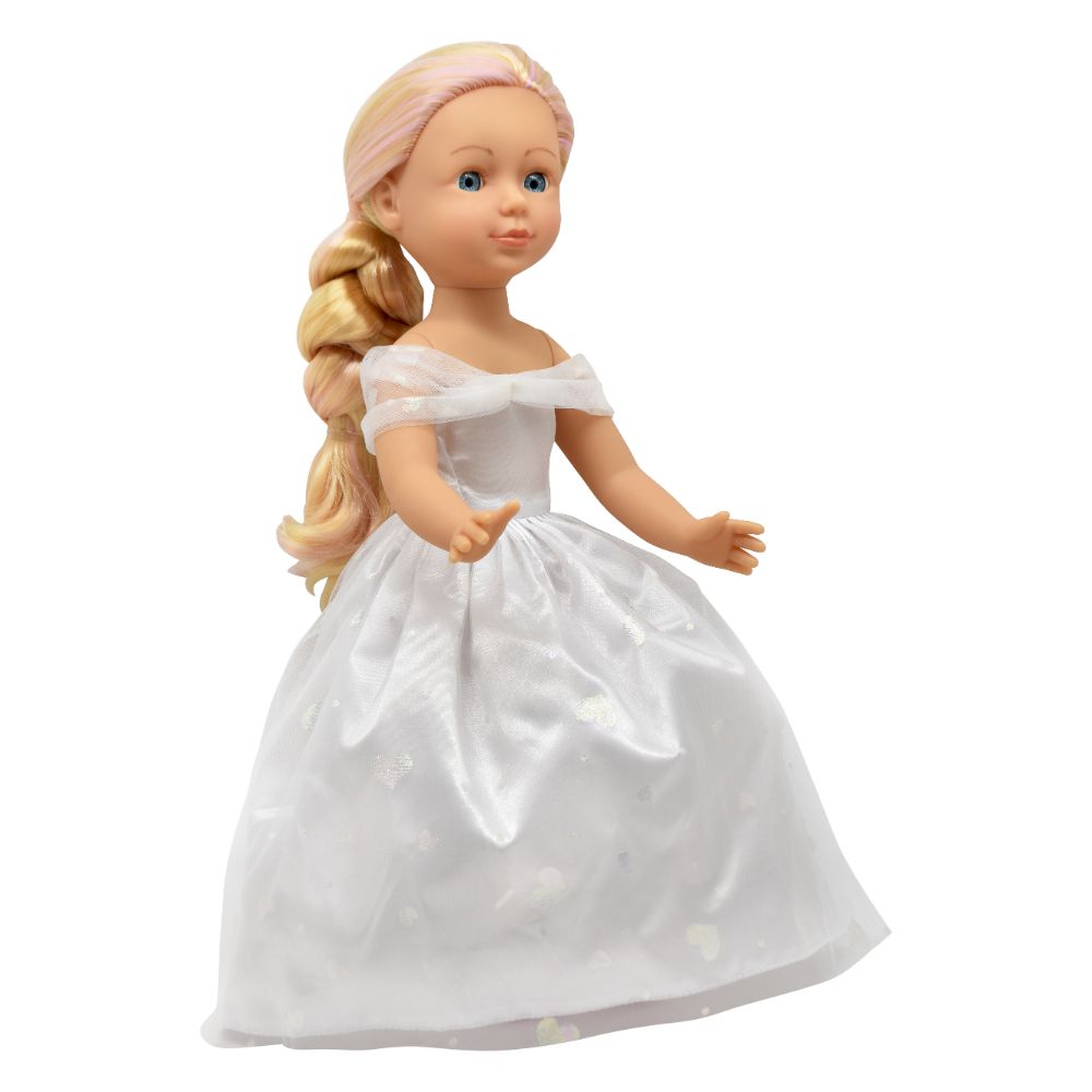 Dollsworld - Lola Fashion Doll With Moving Arms And Legs - White - 14-Inch