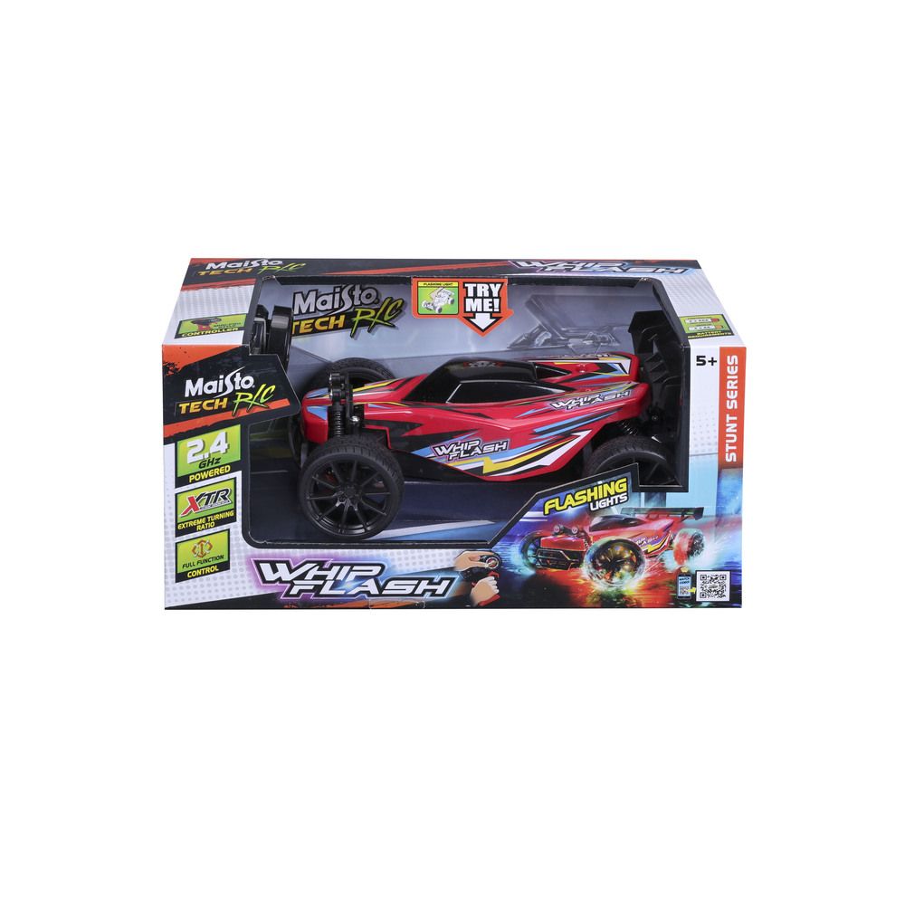 Maisto Tech - Whipflash Remote Control Toy Car - Red