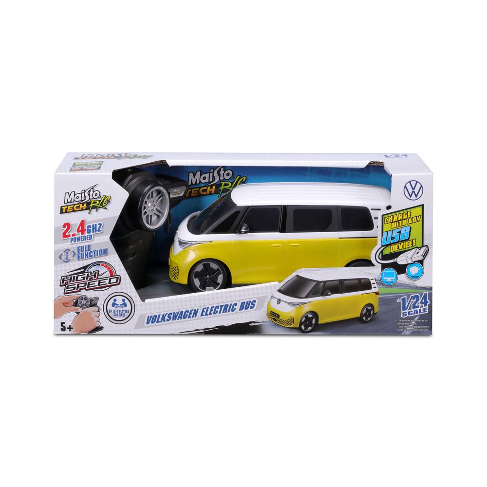 Maisto Tech - 1/24 RC Premium Volkswagen Electric Toy Bus