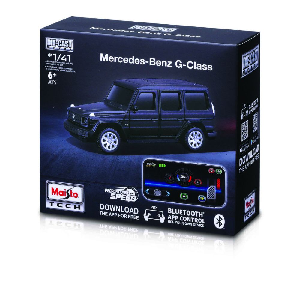 Maisto - 1/41 Mini Metal Tech Remote Control Mercedes G-Clas Toy Car