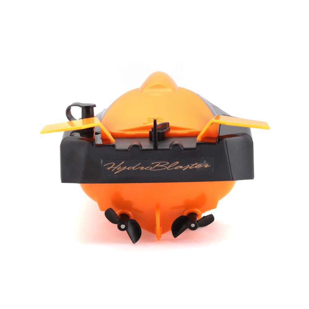 Maisto Tech - RC Hydro Blaster Toy Boat - Black/Orange