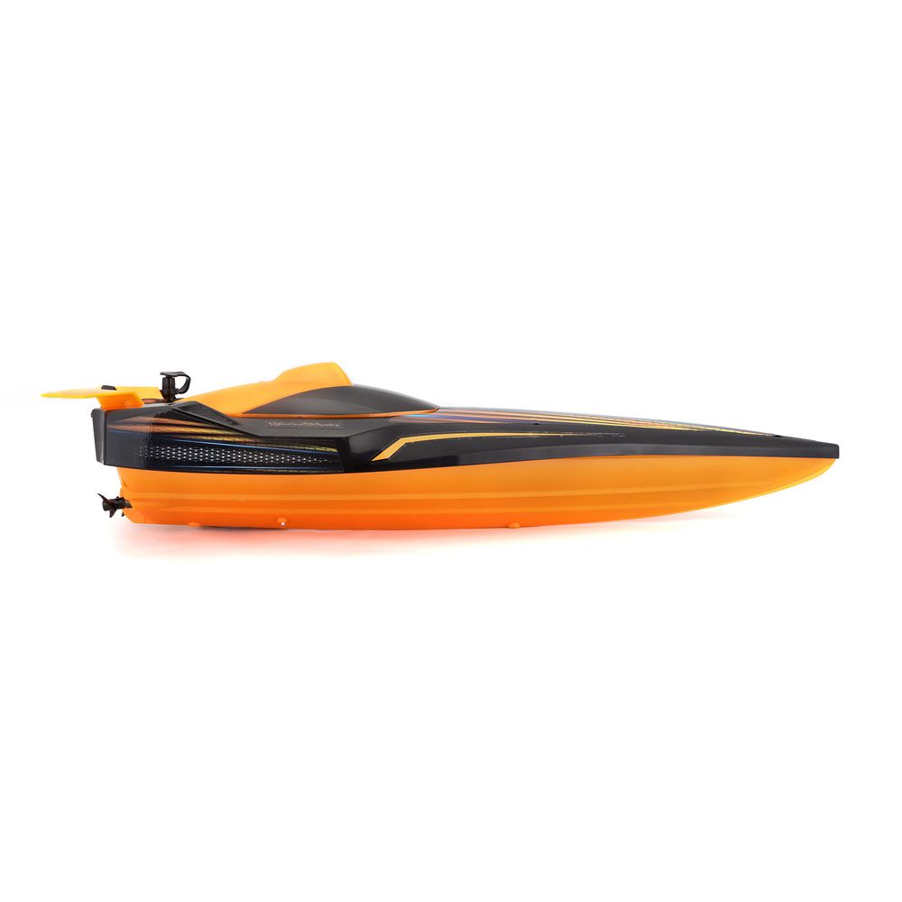 Maisto Tech - RC Hydro Blaster Toy Boat - Black/Orange