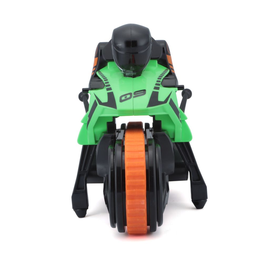 Maisto Tech - Cyklone RC Toy Motobike - Green/Orange