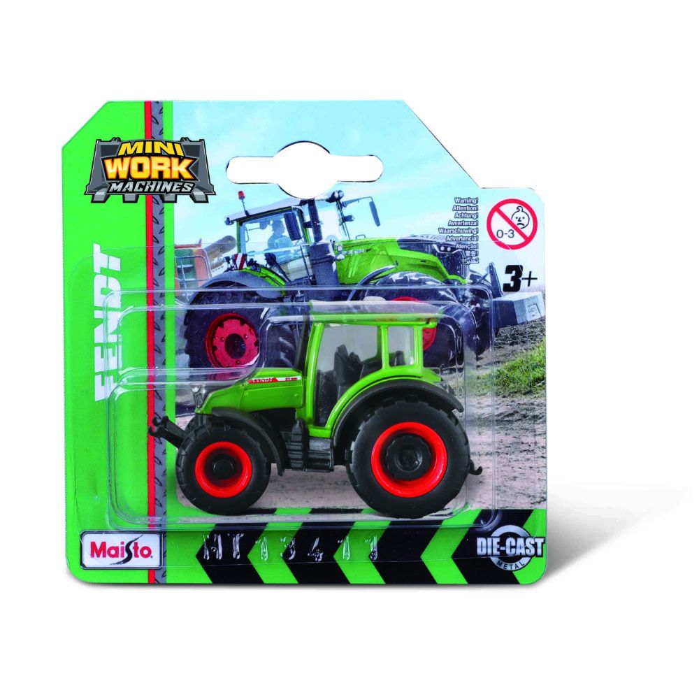 Maisto - Mini Work Machines Tractors - Green