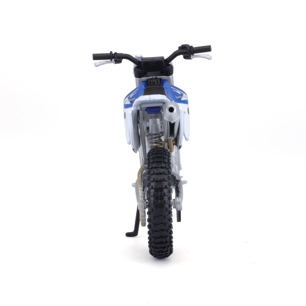 Maisto - 1/12 Yamaha Toy Motorcycle - Blue/White