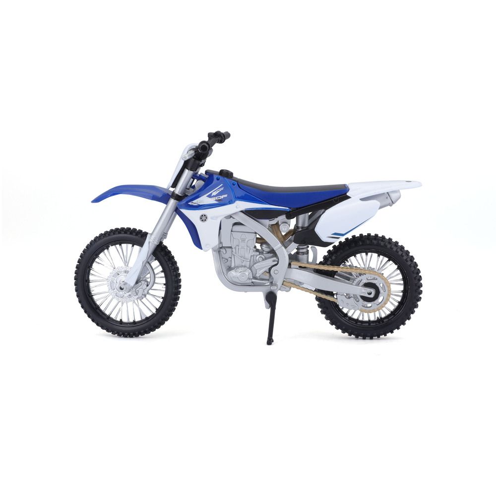 Maisto - 1/12 Yamaha Toy Motorcycle - Blue/White