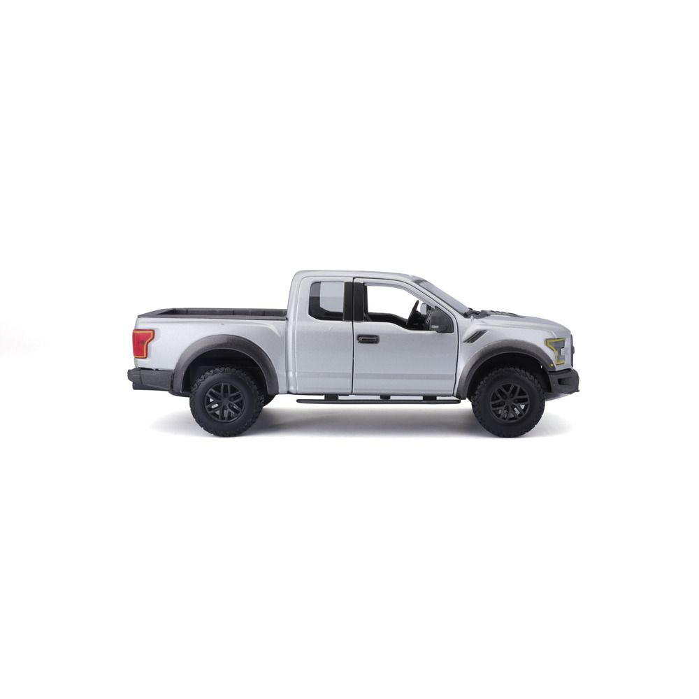 Maisto - 1/24 2017 Ford F-150 Raptor Metal Toy Truck - Matte Grey