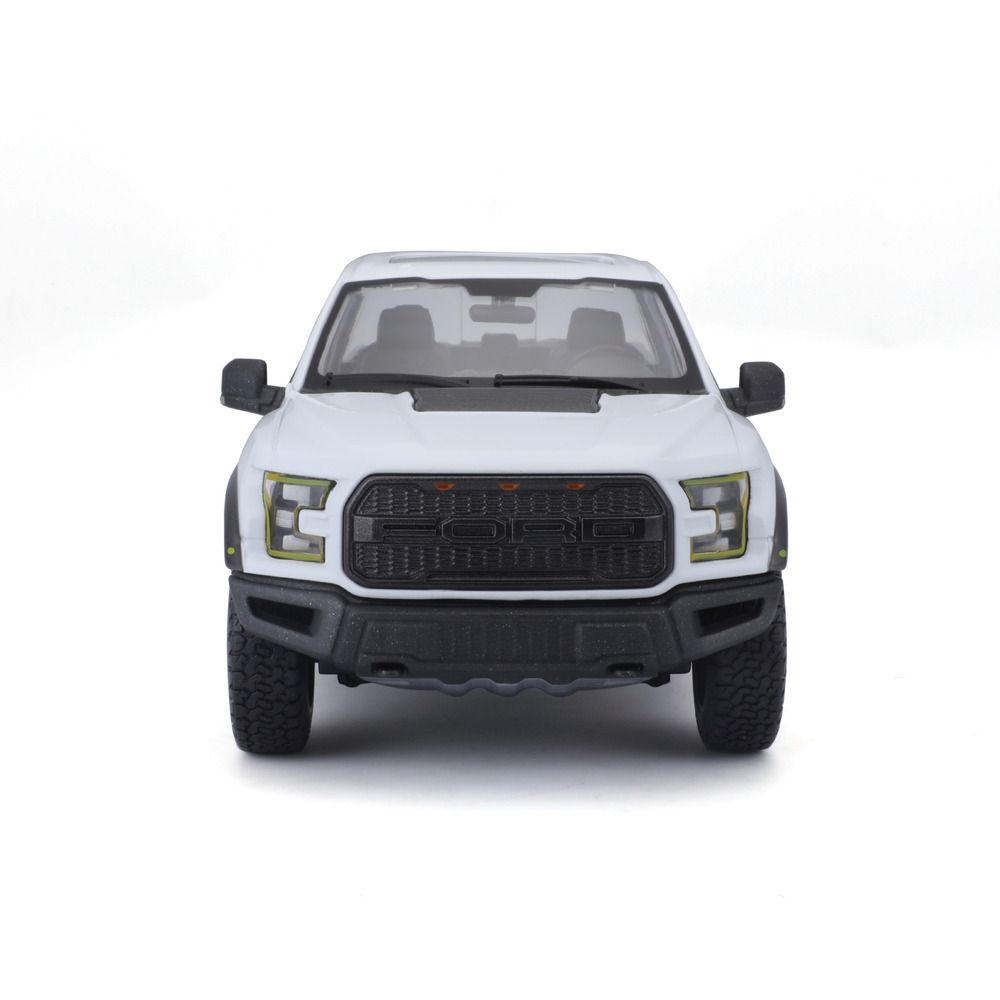 Maisto - 1/24 2017 Ford F-150 Raptor Metal Toy Truck - White