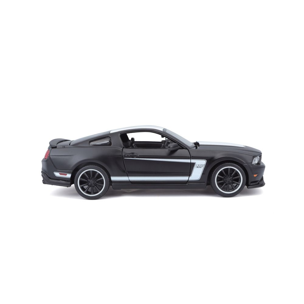 Maisto - 1/24 Ford Mustang Boss 302 Metal Toy Car - Dull Black