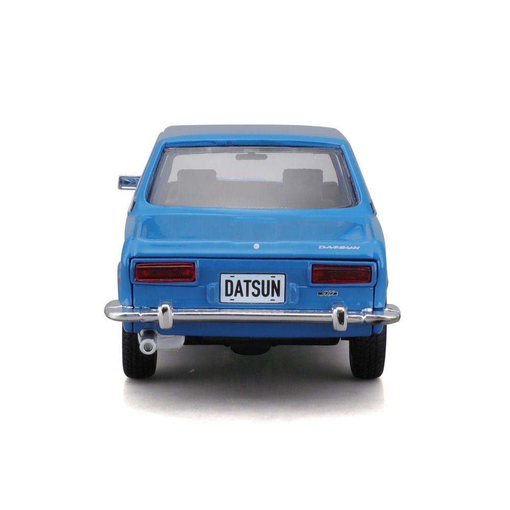 Maisto - 1/24 1971 Datsun 510 Metal Toy Car - Blue