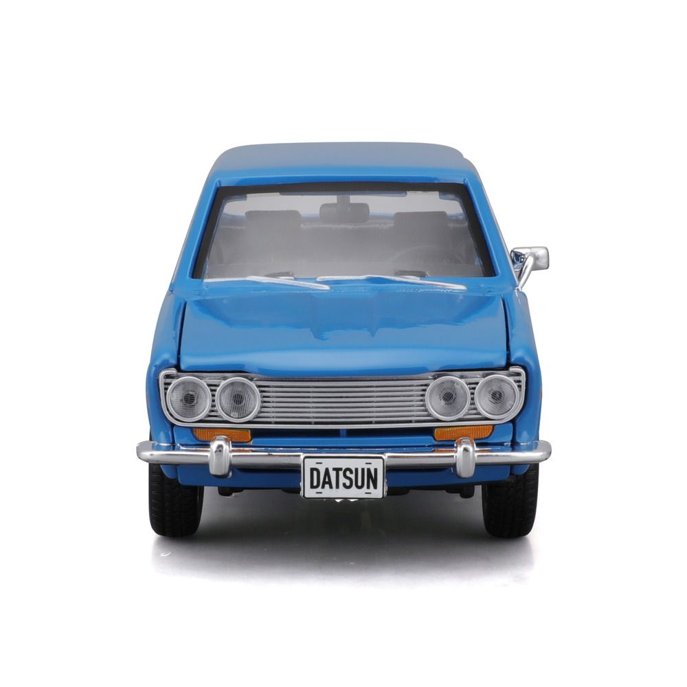 Maisto - 1/24 1971 Datsun 510 Metal Toy Car - Blue