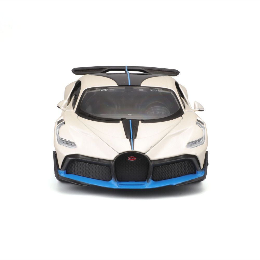 Maisto - 1/24 Bugatti Divo Metal Toy Car - Matte White