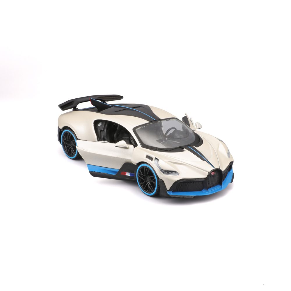 Maisto - 1/24 Bugatti Divo Metal Toy Car - Matte White