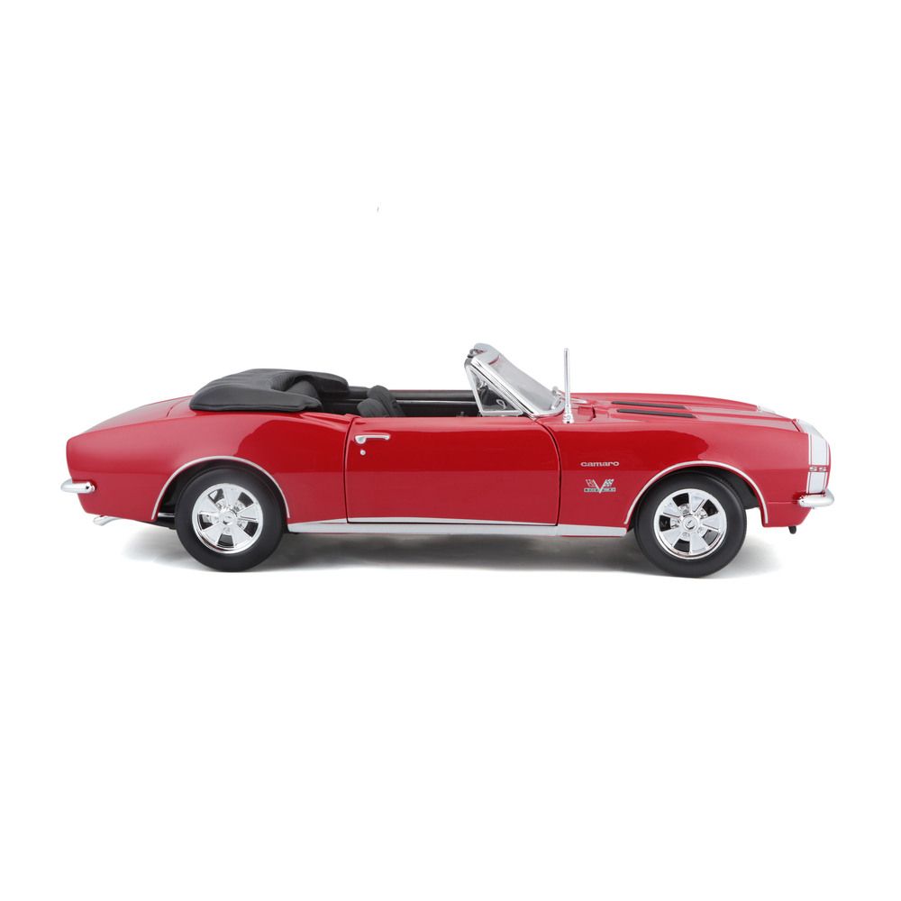 Maisto - 1/18 1967 Chevrolet Camaro Metal Toy Car - Red