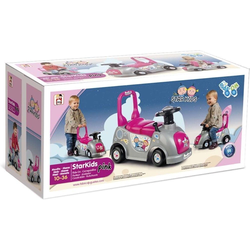 Chicos – Starkids Correpasillos - Ride On/Walker - Pink