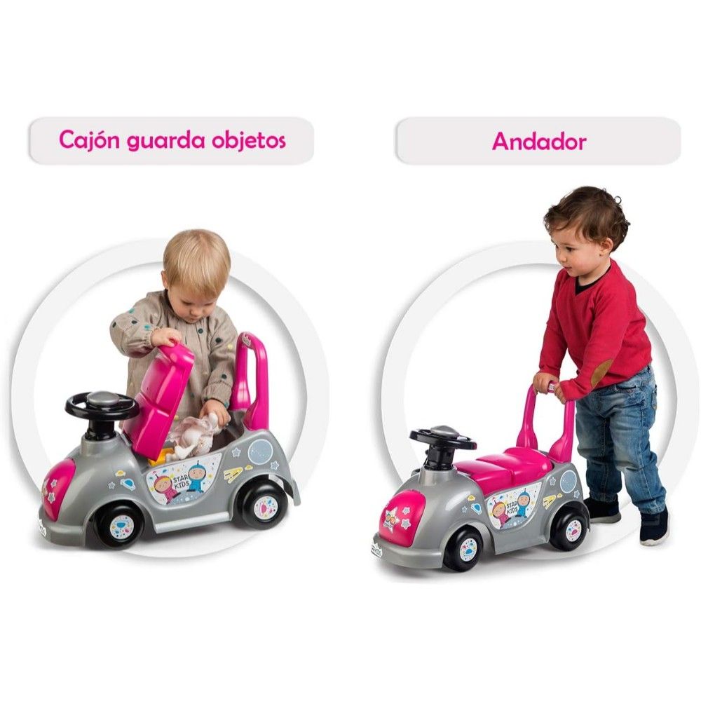 Chicos – Starkids Correpasillos - Ride On/Walker - Pink